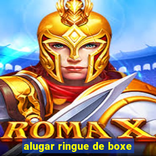 alugar ringue de boxe